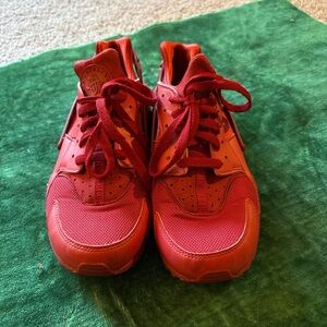 Nike Red High-Top Sneakers
